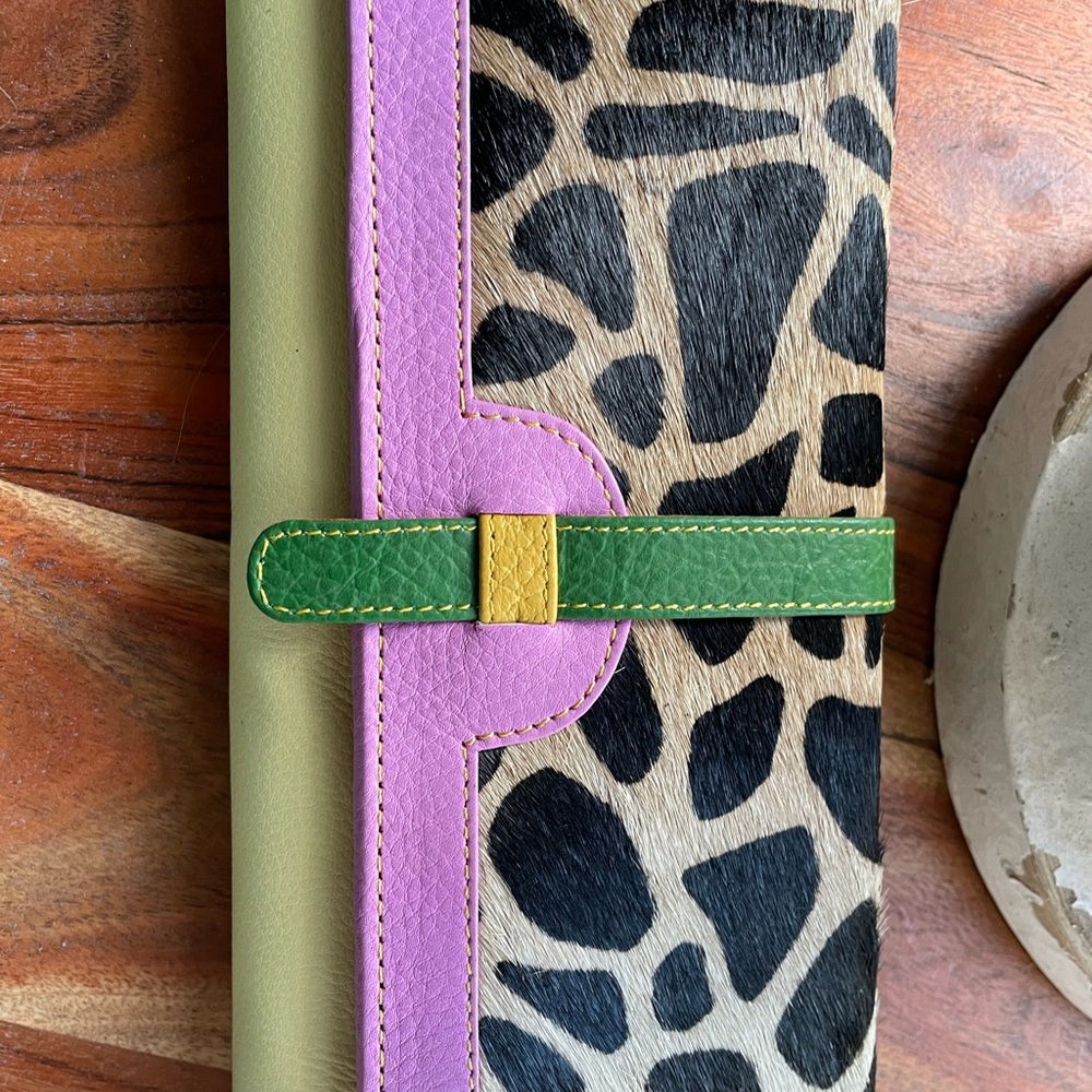 Hair on hide wallet
